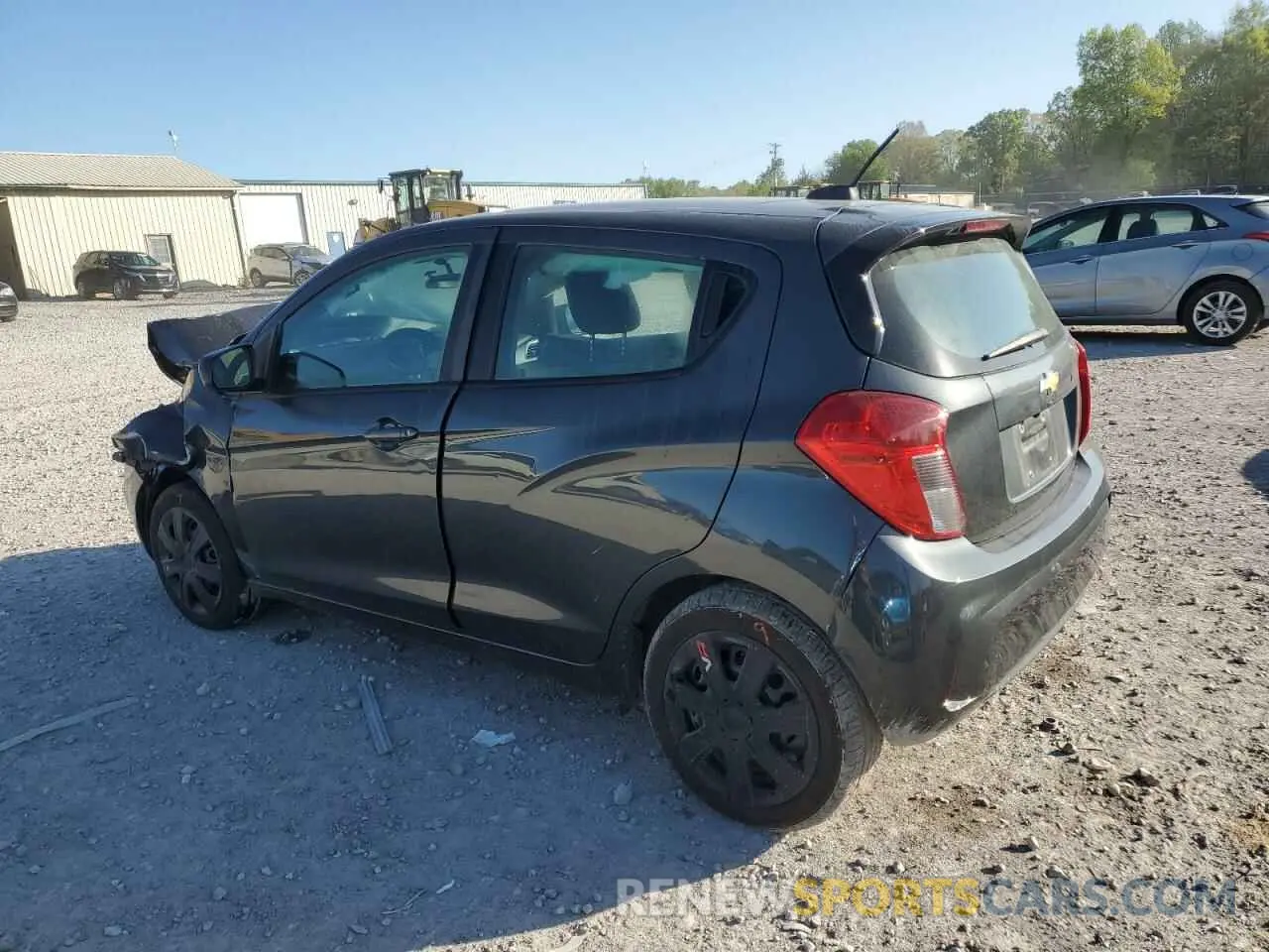 2 Photograph of a damaged car KL8CB6SA2MC705881 CHEVROLET SPARK 2021