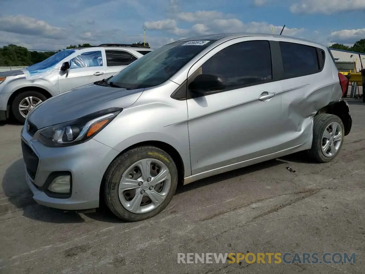 1 Photograph of a damaged car KL8CB6SA2MC727203 CHEVROLET SPARK 2021