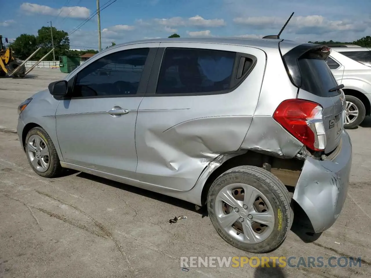 2 Photograph of a damaged car KL8CB6SA2MC727203 CHEVROLET SPARK 2021
