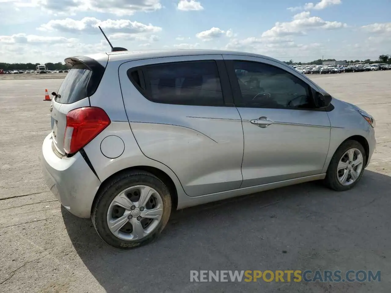 3 Photograph of a damaged car KL8CB6SA2MC727203 CHEVROLET SPARK 2021