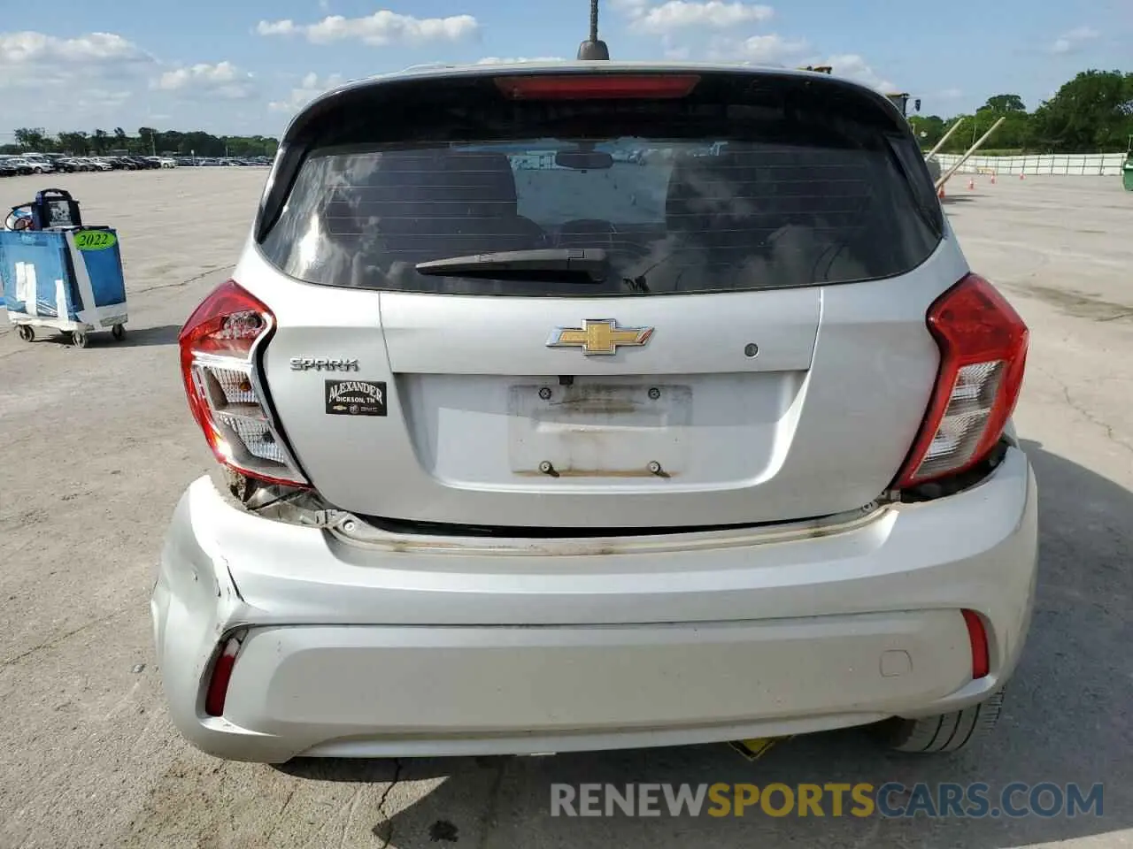 6 Photograph of a damaged car KL8CB6SA2MC727203 CHEVROLET SPARK 2021