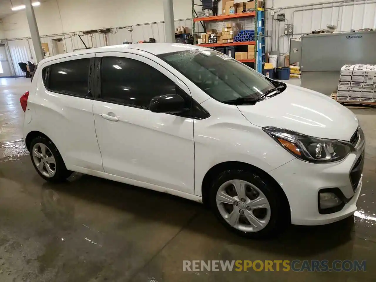 4 Photograph of a damaged car KL8CB6SA2MC729825 CHEVROLET SPARK 2021