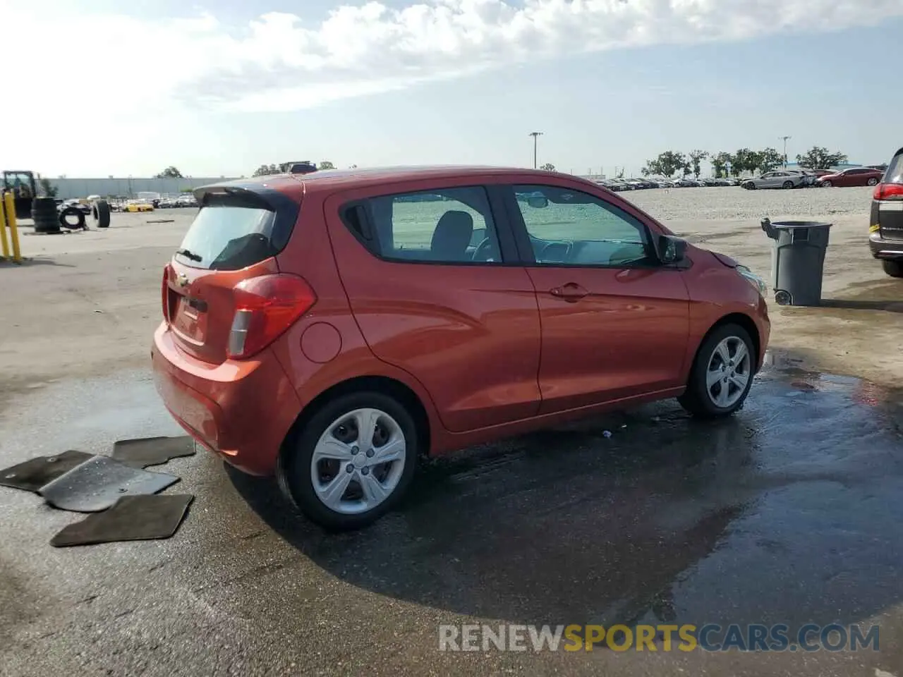 3 Photograph of a damaged car KL8CB6SA3MC227471 CHEVROLET SPARK 2021