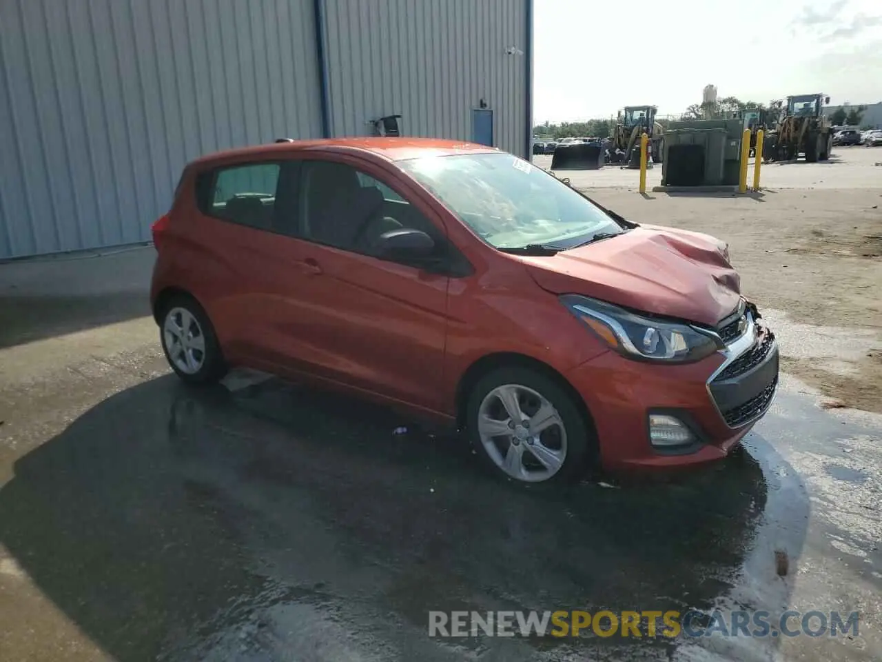 4 Photograph of a damaged car KL8CB6SA3MC227471 CHEVROLET SPARK 2021