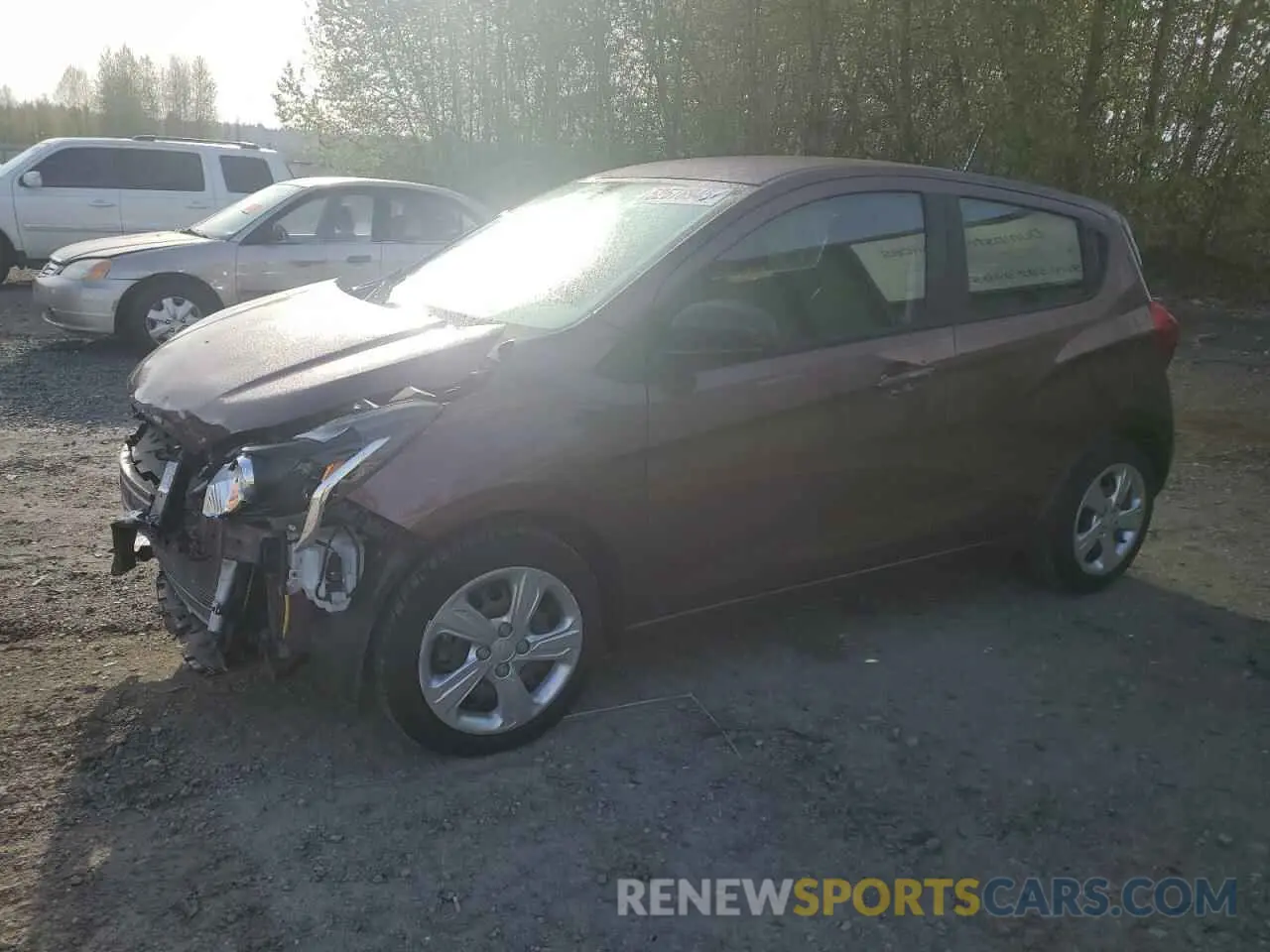 1 Photograph of a damaged car KL8CB6SA3MC712306 CHEVROLET SPARK 2021