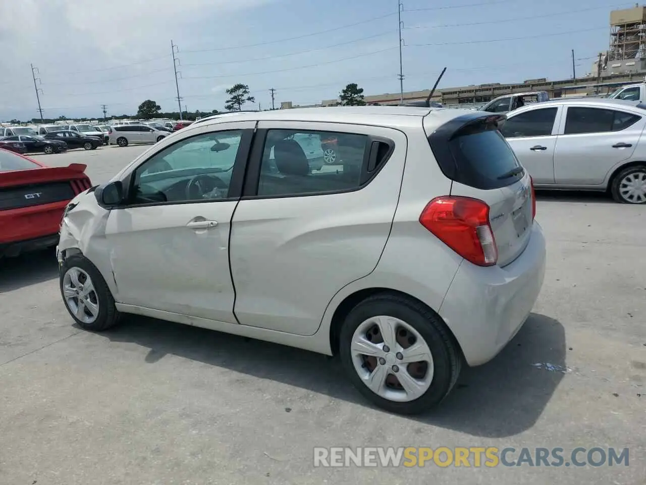 2 Photograph of a damaged car KL8CB6SA3MC712841 CHEVROLET SPARK 2021