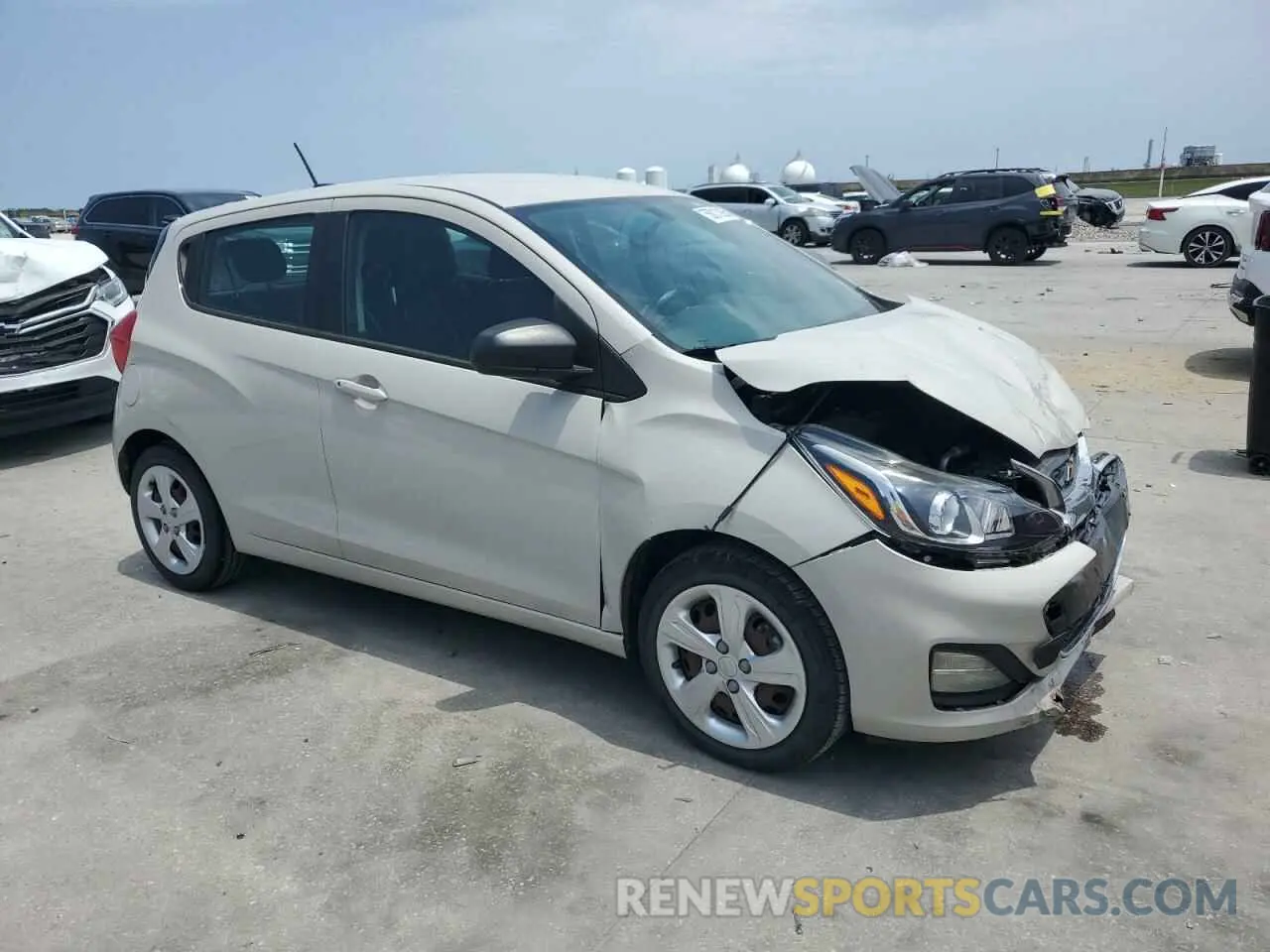 4 Photograph of a damaged car KL8CB6SA3MC712841 CHEVROLET SPARK 2021