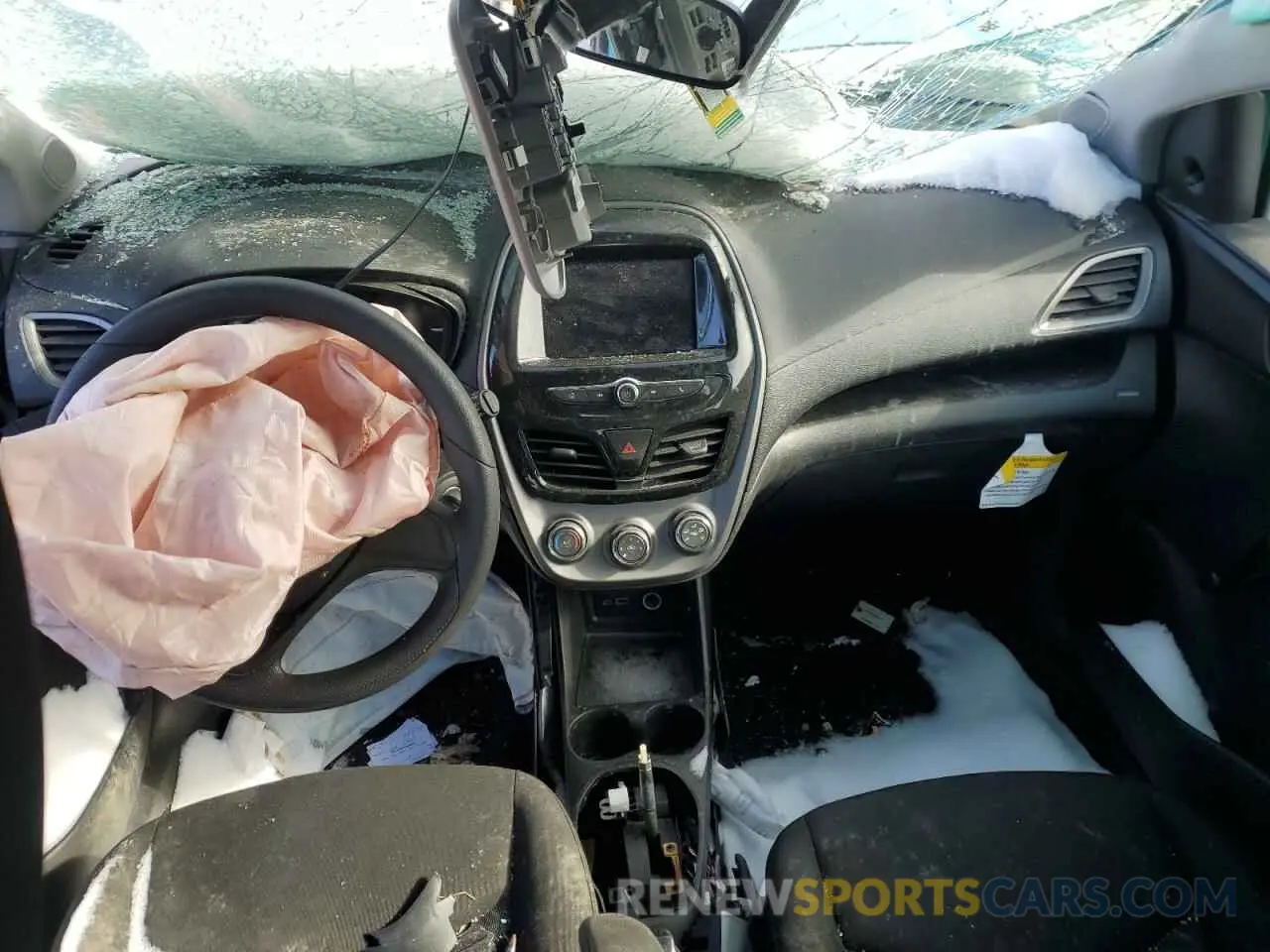 8 Photograph of a damaged car KL8CB6SA4MC222294 CHEVROLET SPARK 2021