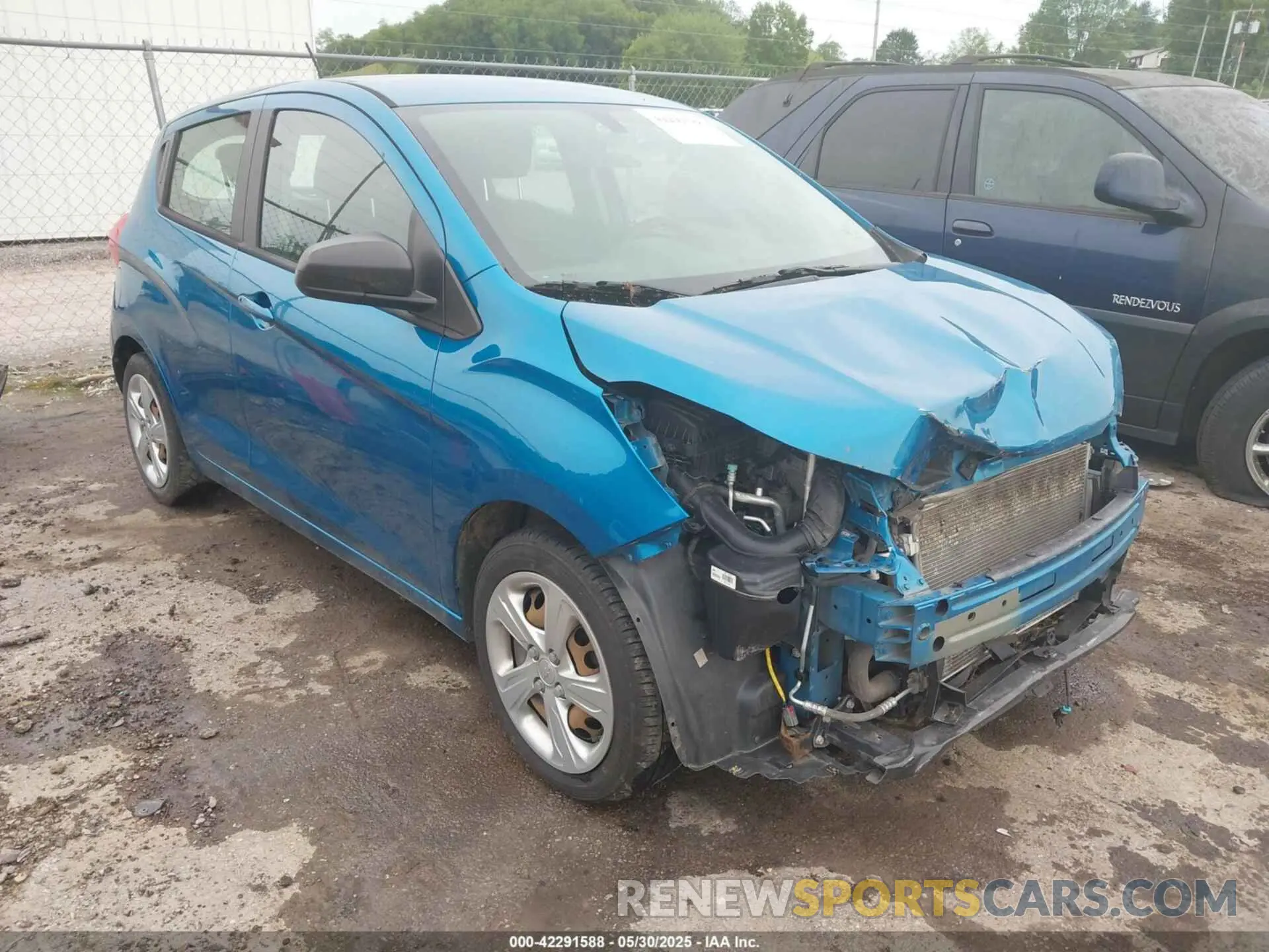 1 Photograph of a damaged car KL8CB6SA4MC702884 CHEVROLET SPARK 2021