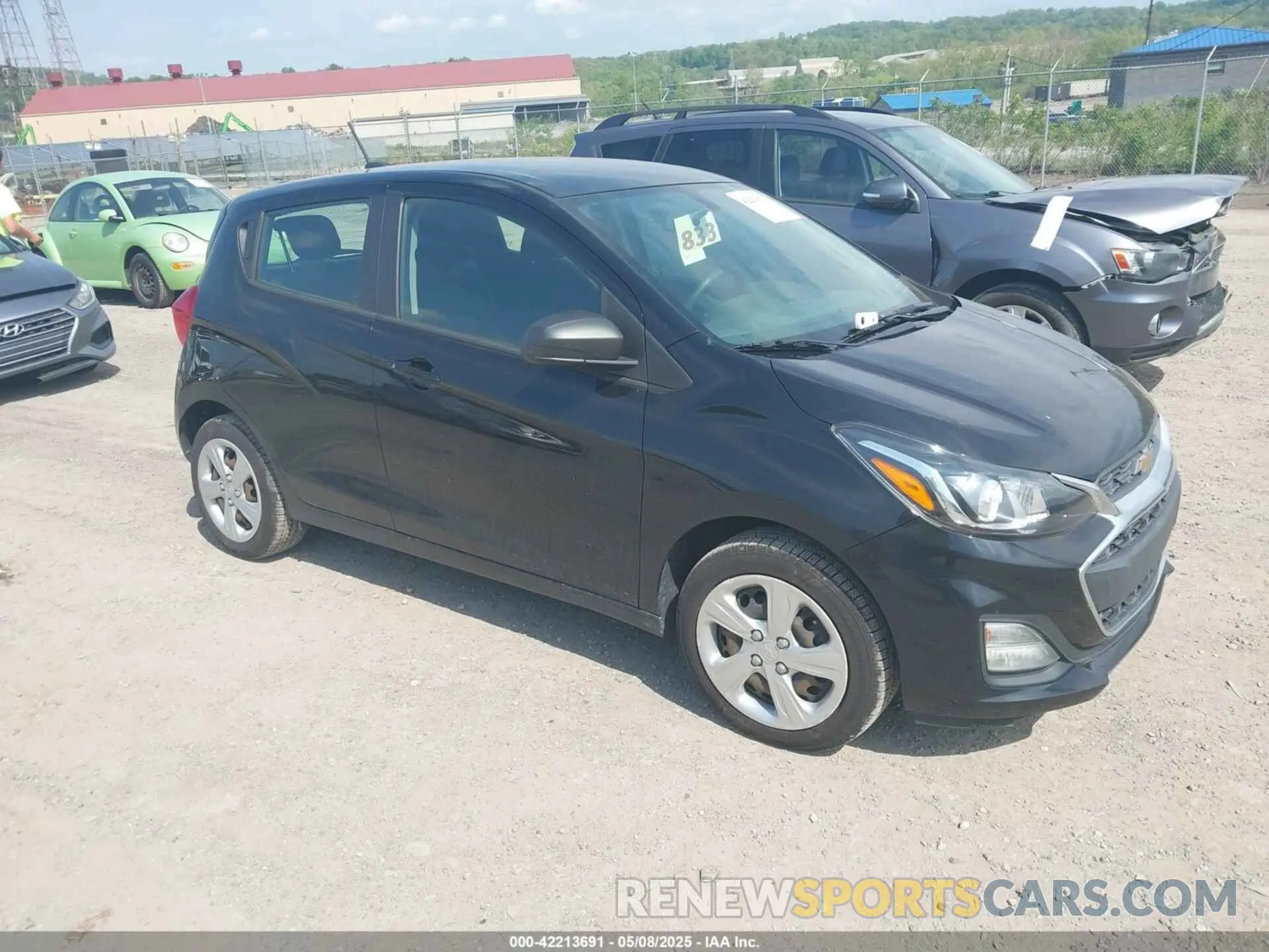 1 Photograph of a damaged car KL8CB6SA4MC711889 CHEVROLET SPARK 2021