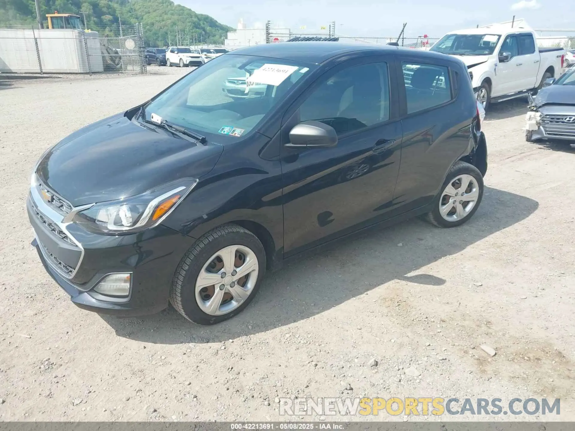 2 Photograph of a damaged car KL8CB6SA4MC711889 CHEVROLET SPARK 2021