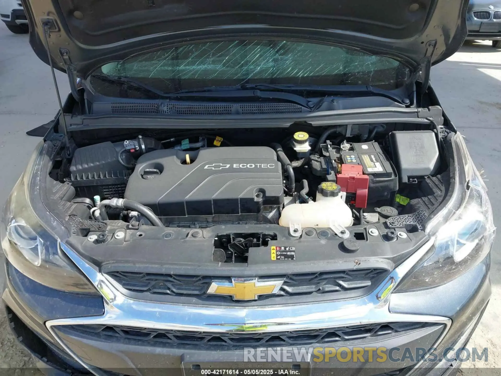 10 Photograph of a damaged car KL8CB6SA4MC718874 CHEVROLET SPARK 2021