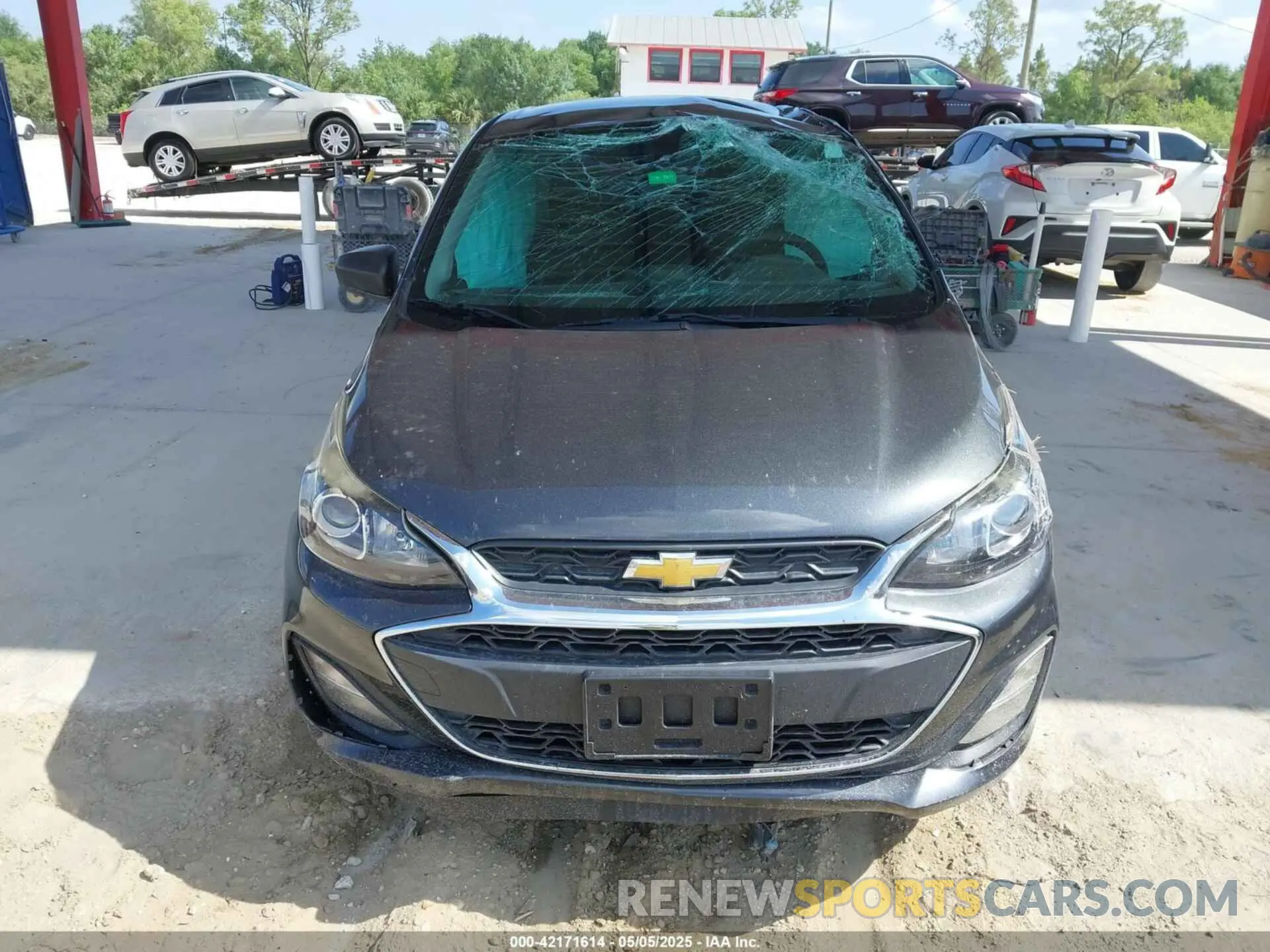 12 Photograph of a damaged car KL8CB6SA4MC718874 CHEVROLET SPARK 2021