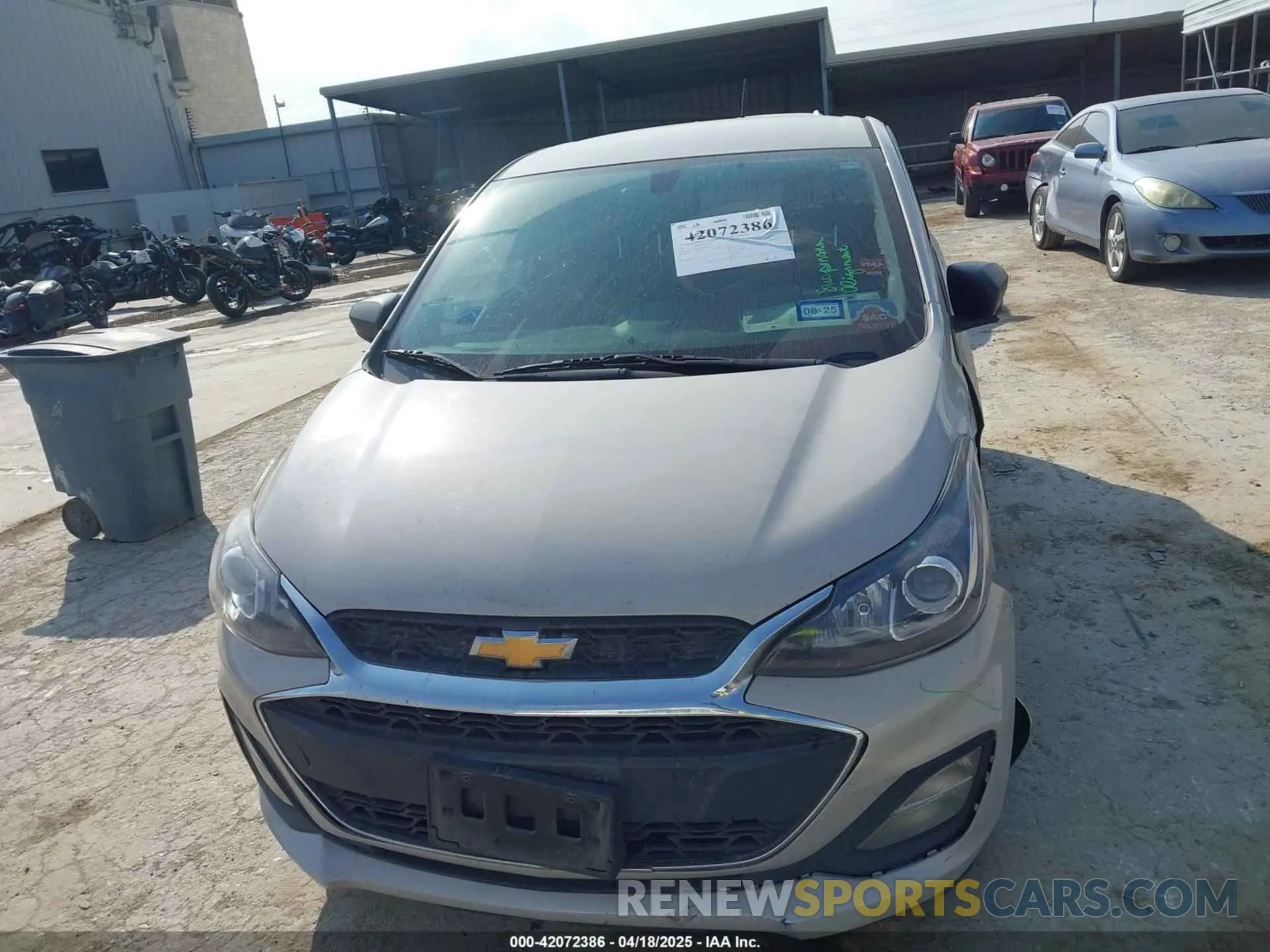 12 Photograph of a damaged car KL8CB6SA4MC742818 CHEVROLET SPARK 2021
