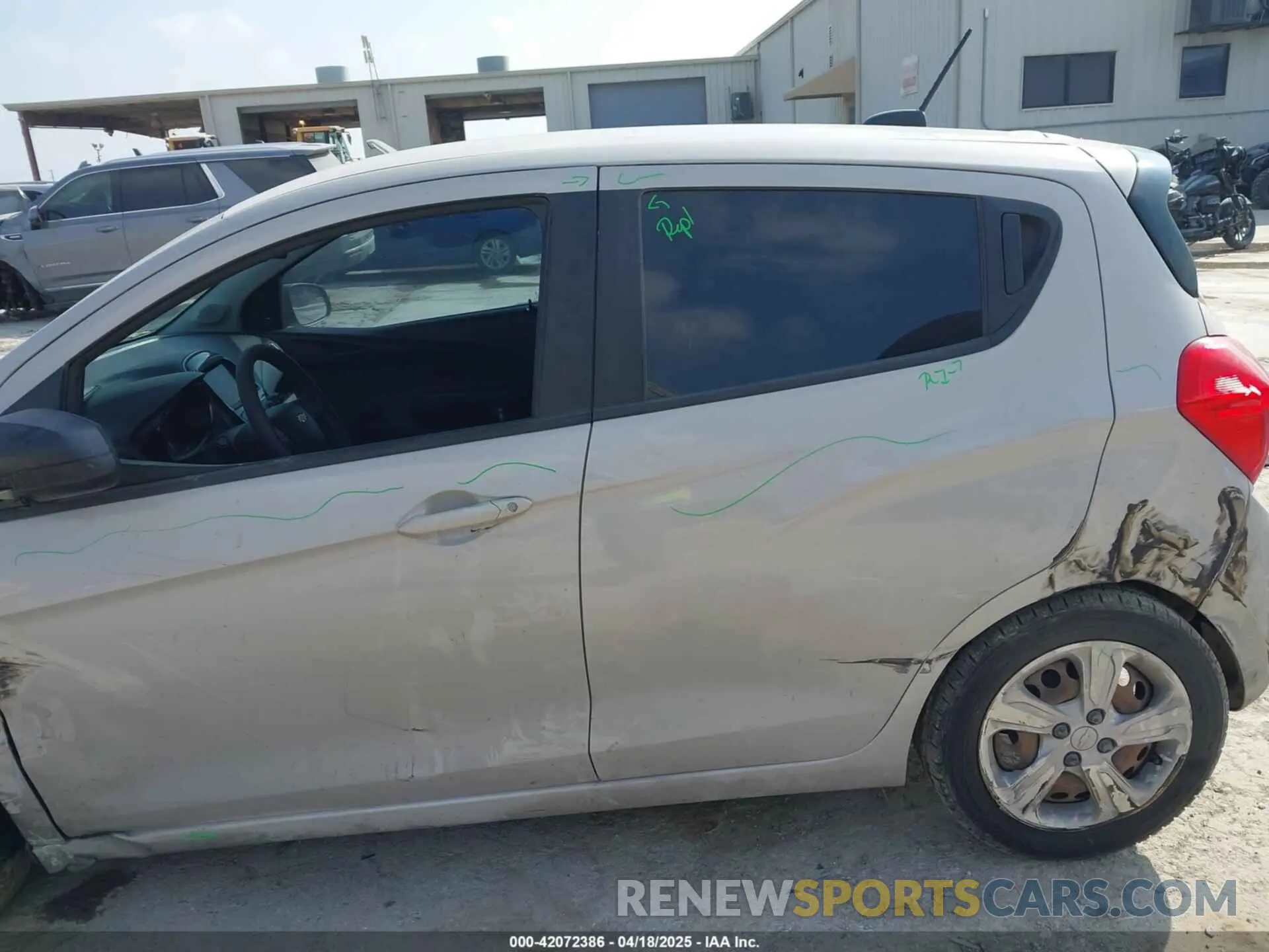 14 Photograph of a damaged car KL8CB6SA4MC742818 CHEVROLET SPARK 2021