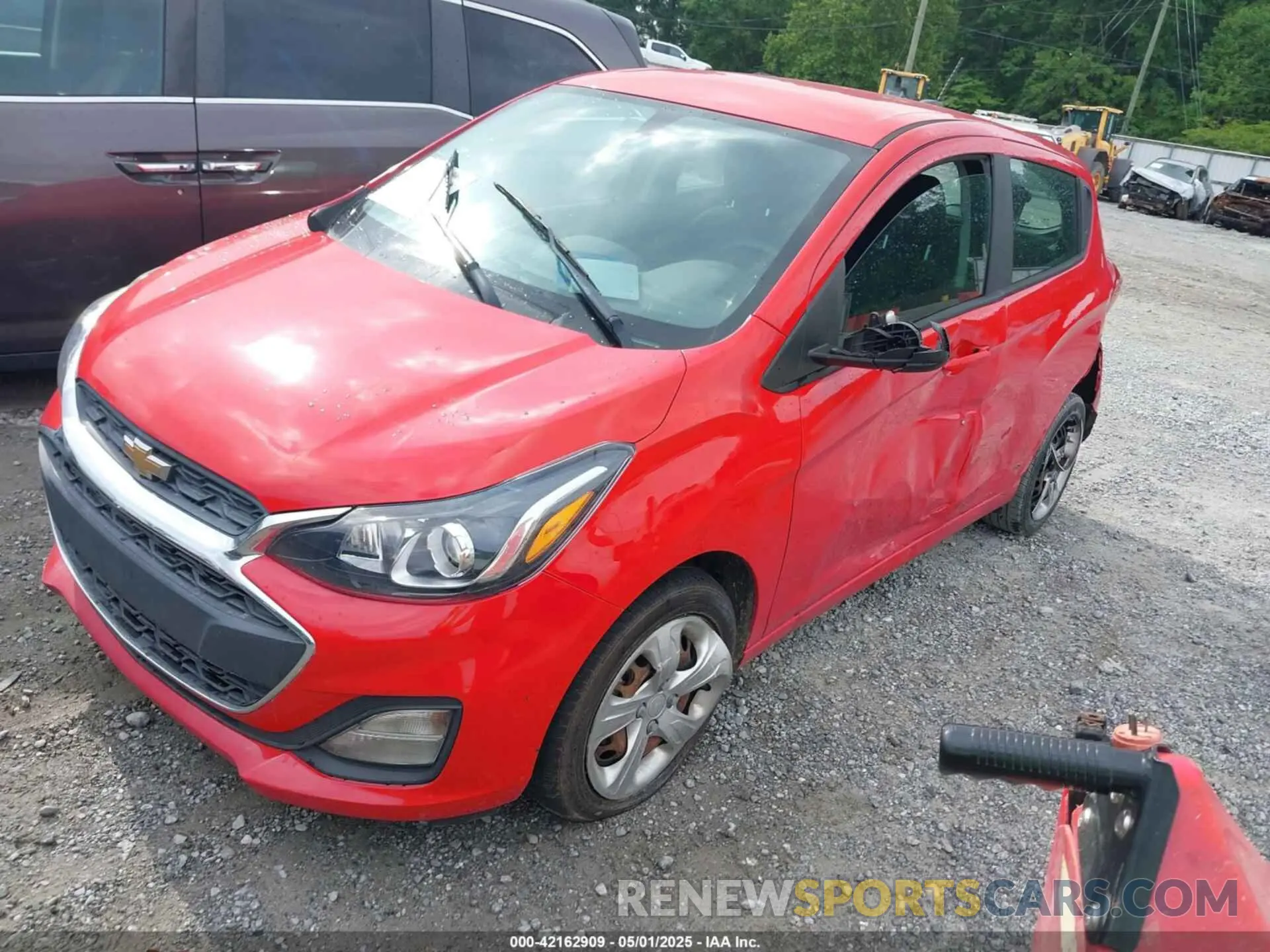 2 Photograph of a damaged car KL8CB6SA5MC227679 CHEVROLET SPARK 2021