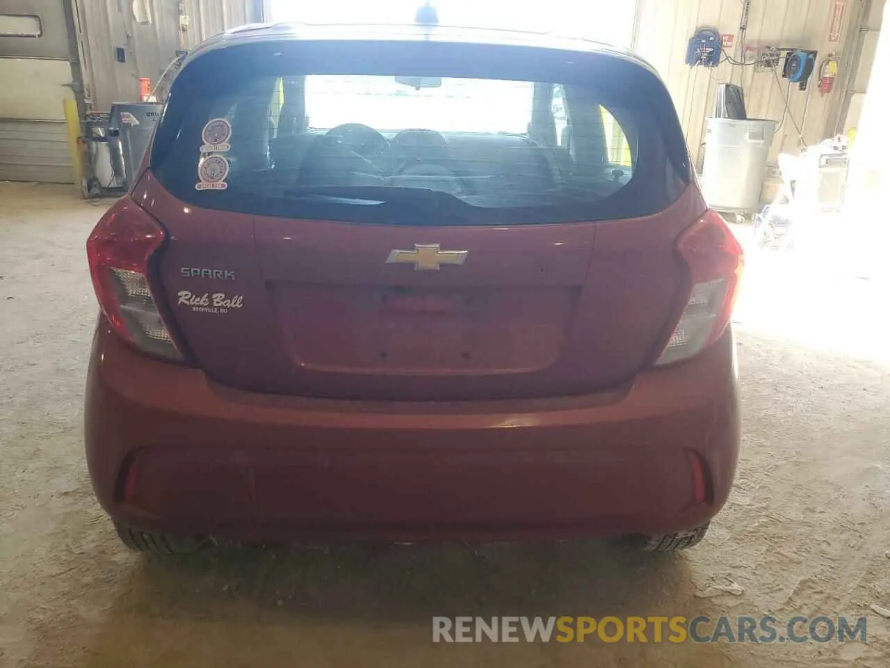 6 Photograph of a damaged car KL8CB6SA5MC712310 CHEVROLET SPARK 2021