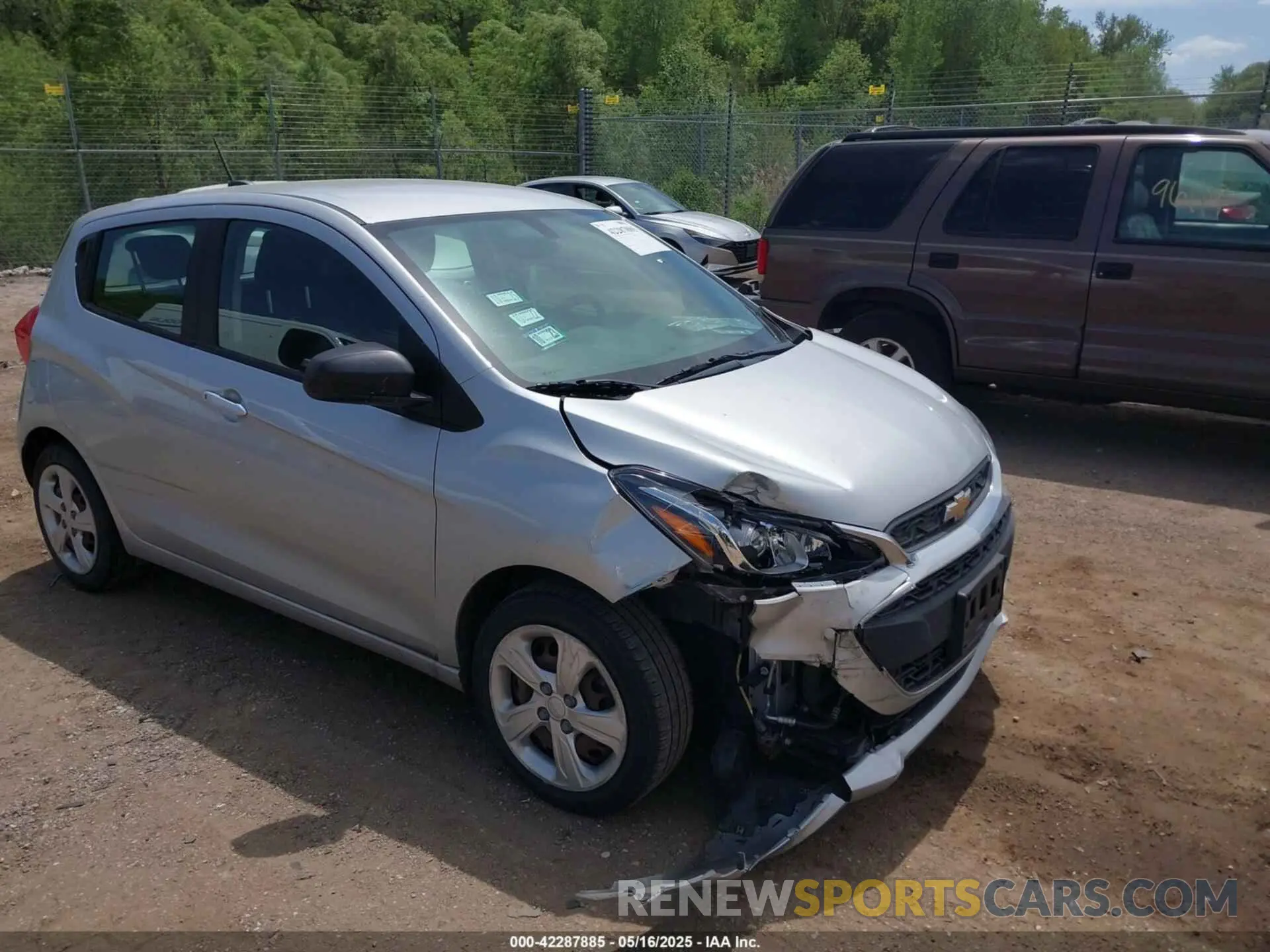 1 Photograph of a damaged car KL8CB6SA5MC712470 CHEVROLET SPARK 2021