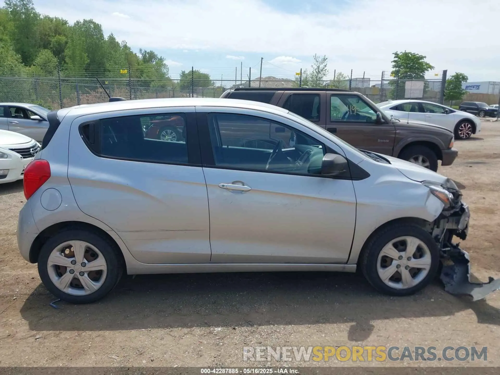 13 Photograph of a damaged car KL8CB6SA5MC712470 CHEVROLET SPARK 2021