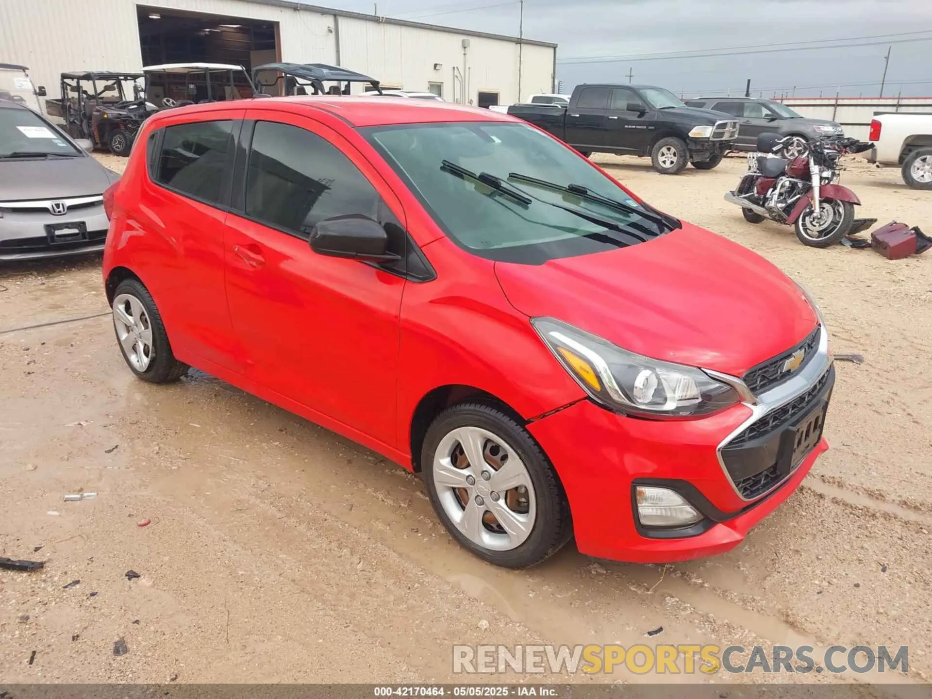1 Photograph of a damaged car KL8CB6SA5MC716454 CHEVROLET SPARK 2021