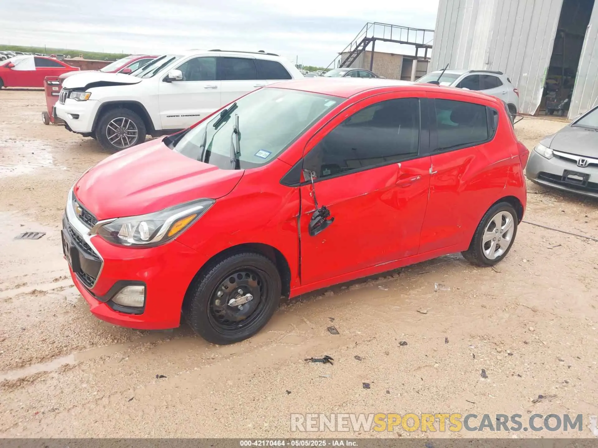 2 Photograph of a damaged car KL8CB6SA5MC716454 CHEVROLET SPARK 2021