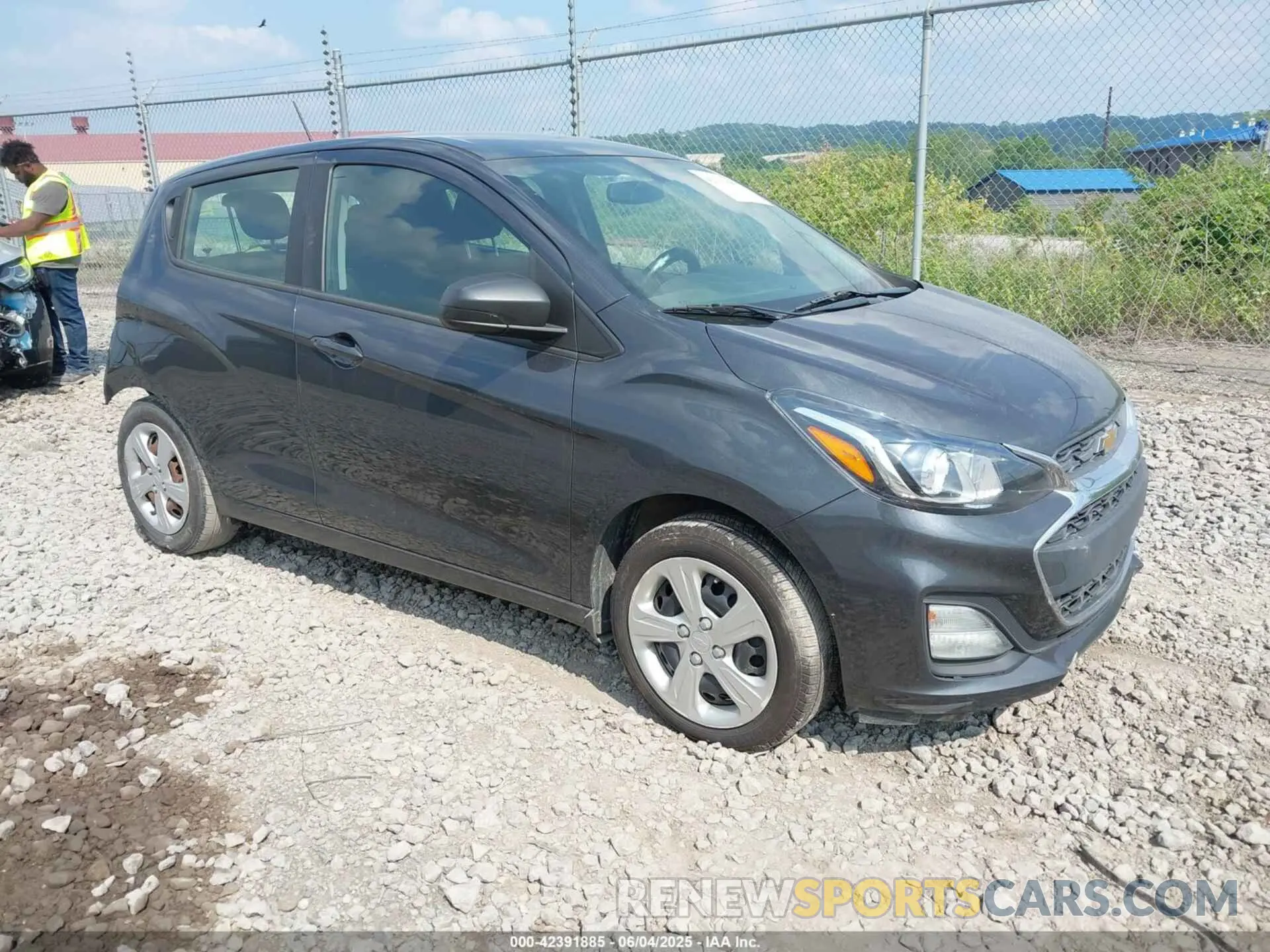 1 Photograph of a damaged car KL8CB6SA5MC742455 CHEVROLET SPARK 2021