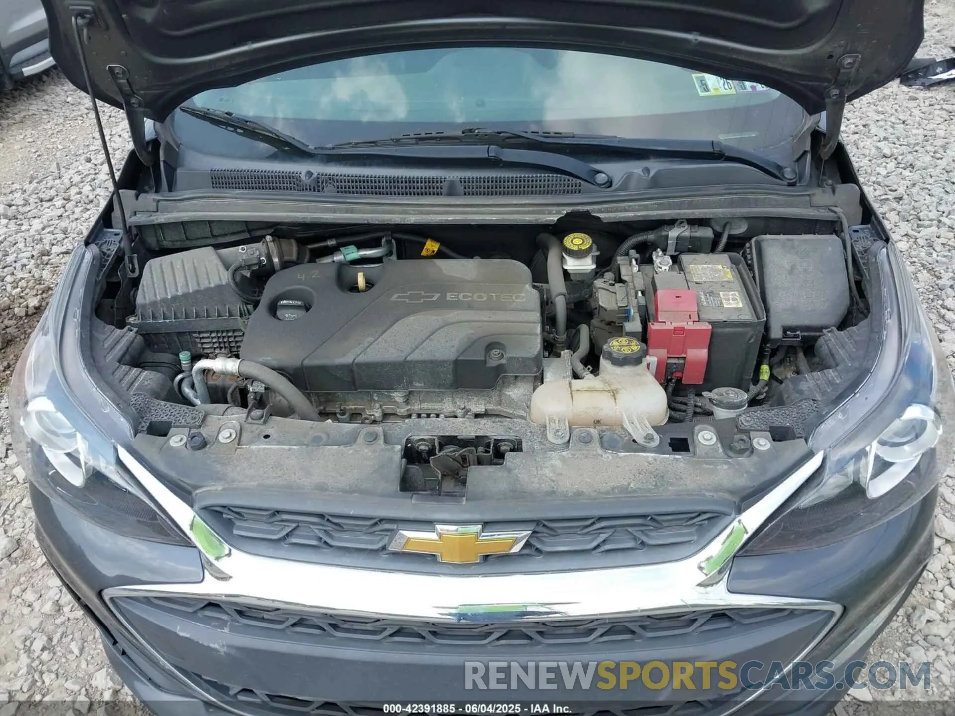 10 Photograph of a damaged car KL8CB6SA5MC742455 CHEVROLET SPARK 2021