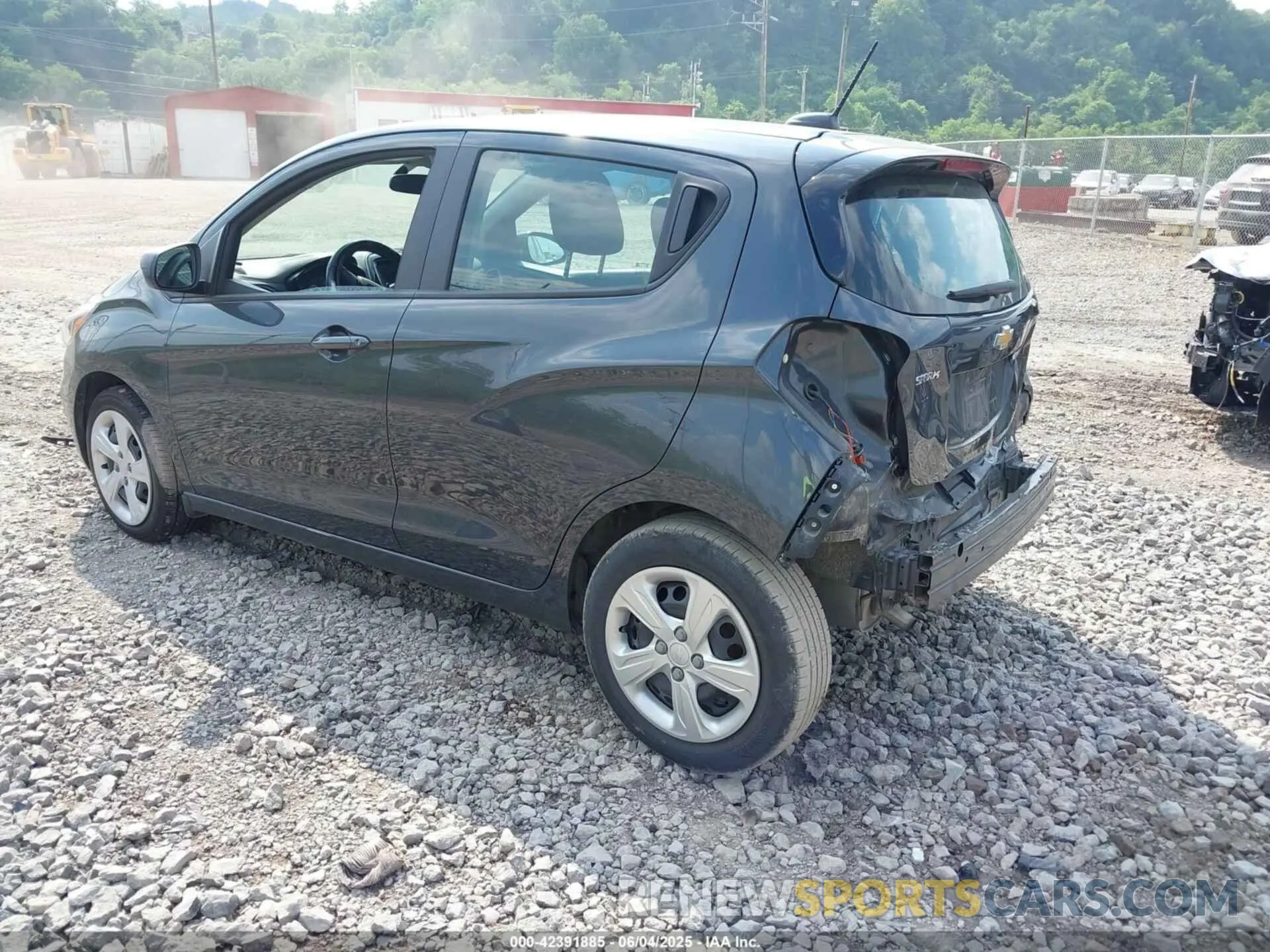 3 Photograph of a damaged car KL8CB6SA5MC742455 CHEVROLET SPARK 2021