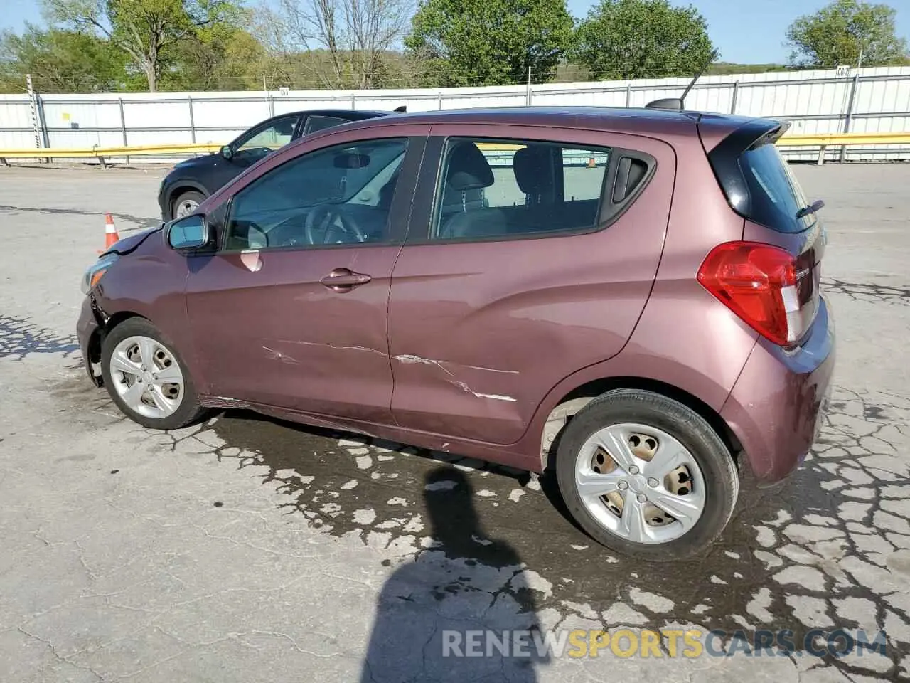 2 Photograph of a damaged car KL8CB6SA6MC700554 CHEVROLET SPARK 2021