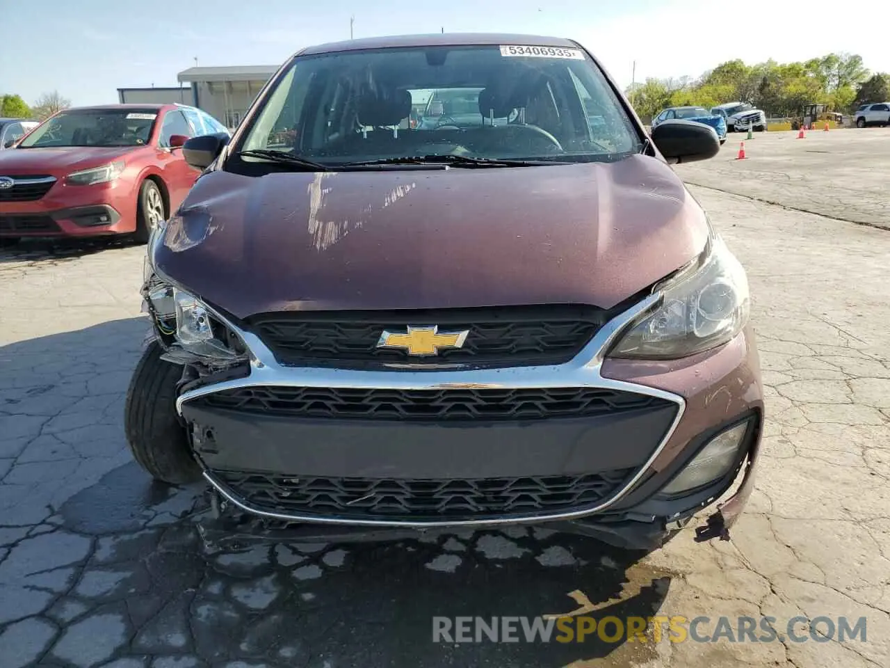 5 Photograph of a damaged car KL8CB6SA6MC700554 CHEVROLET SPARK 2021