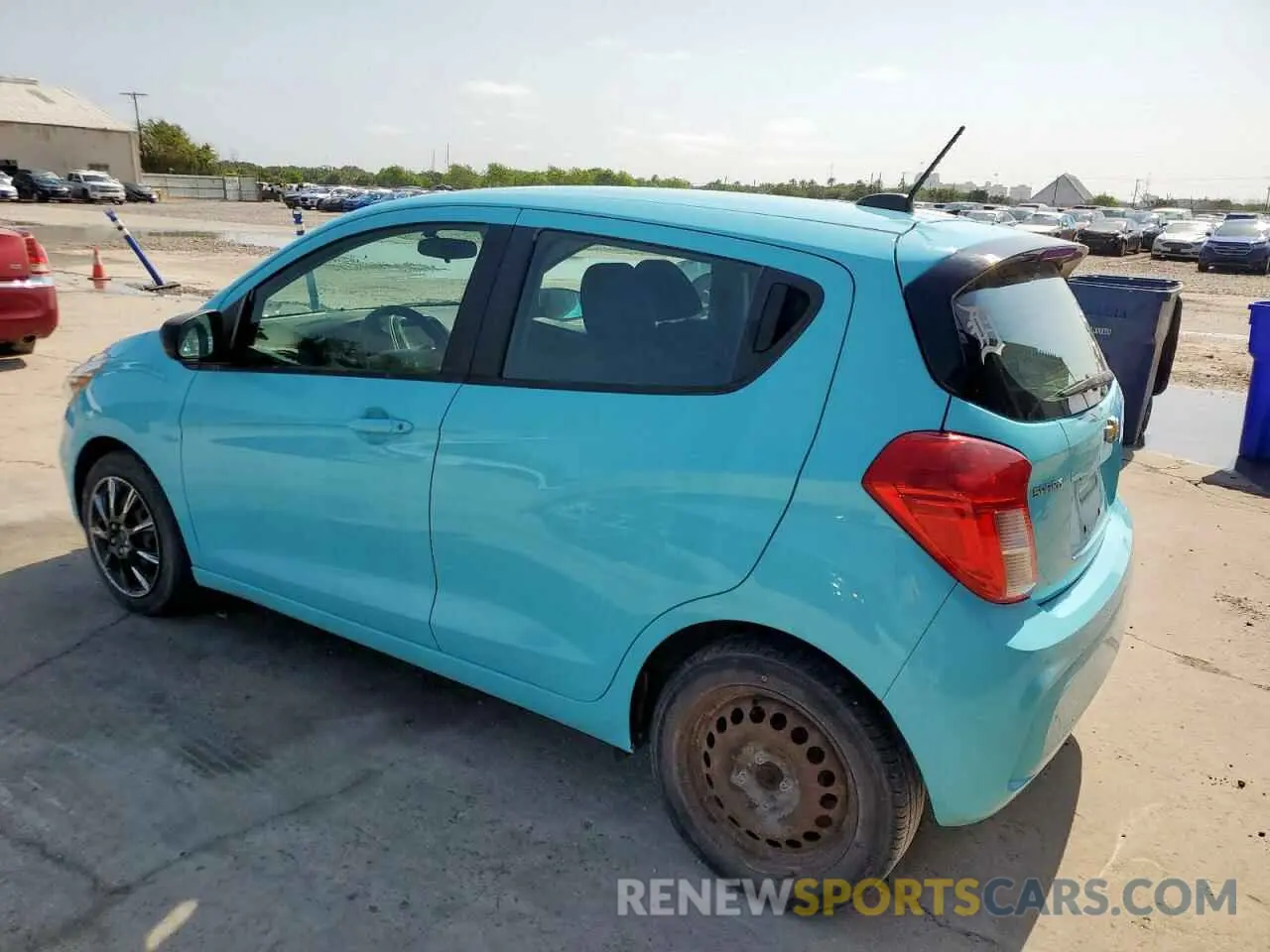 2 Photograph of a damaged car KL8CB6SA6MC709156 CHEVROLET SPARK 2021