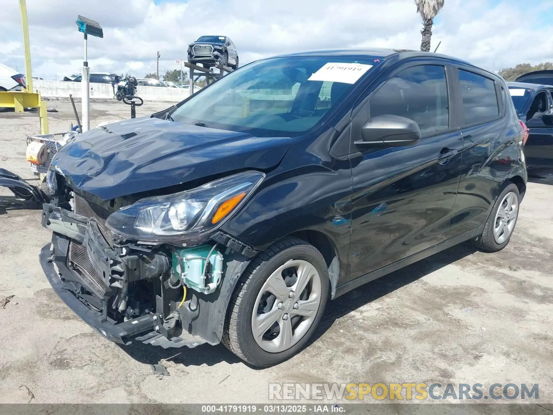 2 Photograph of a damaged car KL8CB6SA6MC715894 CHEVROLET SPARK 2021