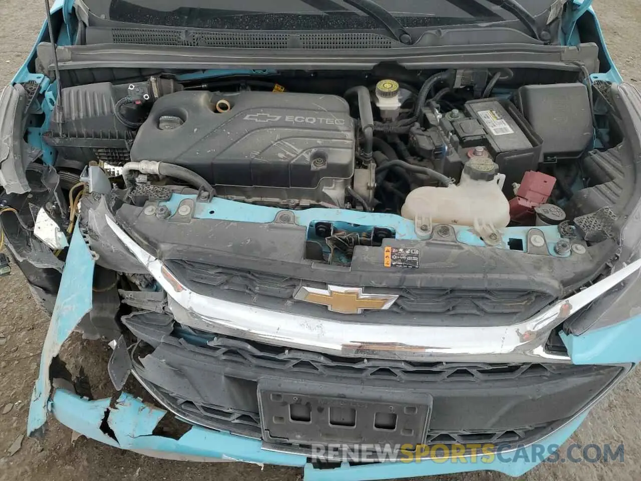 12 Photograph of a damaged car KL8CB6SA7MC227831 CHEVROLET SPARK 2021