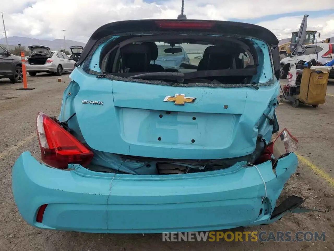 6 Photograph of a damaged car KL8CB6SA7MC227831 CHEVROLET SPARK 2021