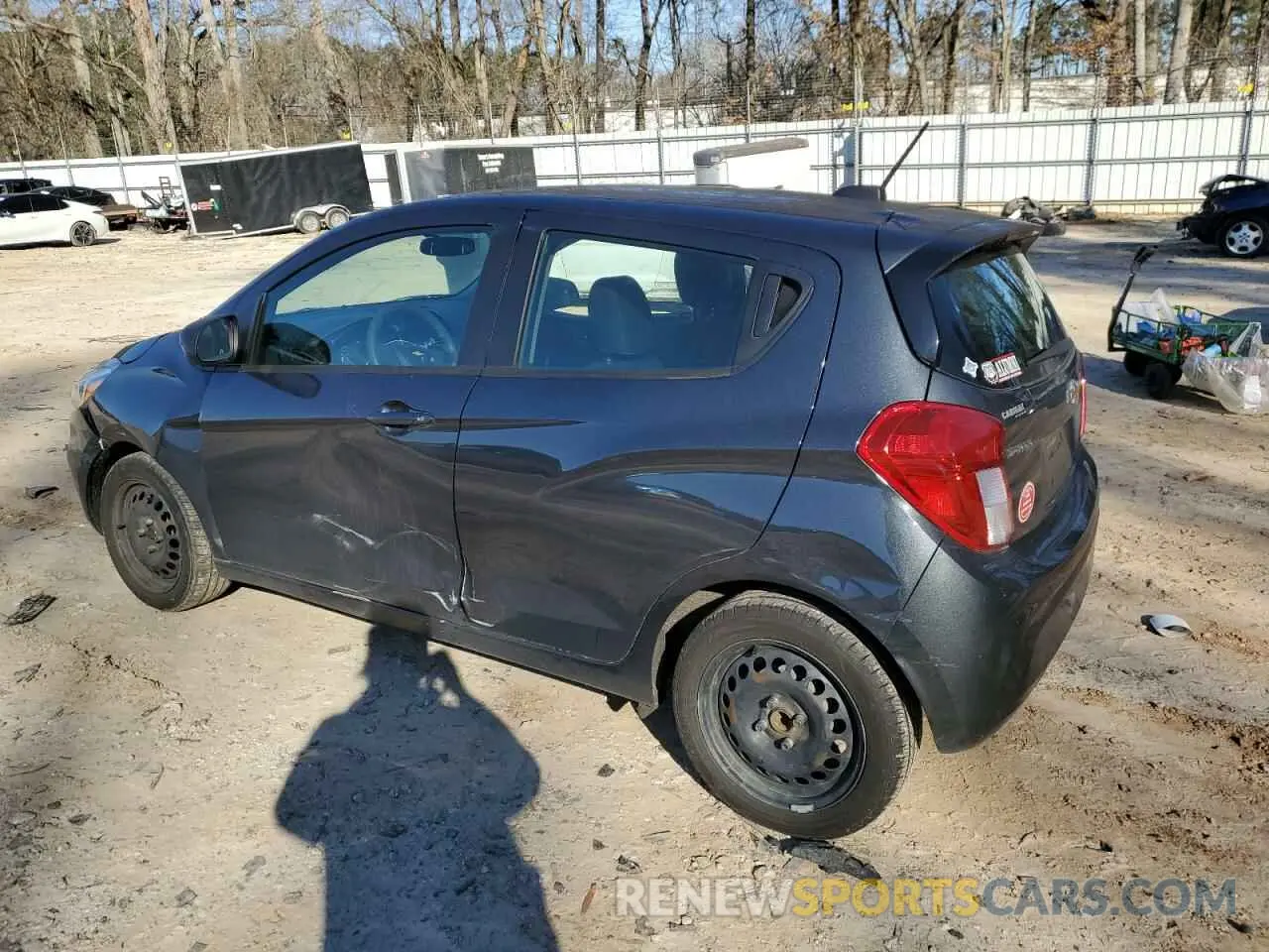 2 Photograph of a damaged car KL8CB6SA7MC705925 CHEVROLET SPARK 2021