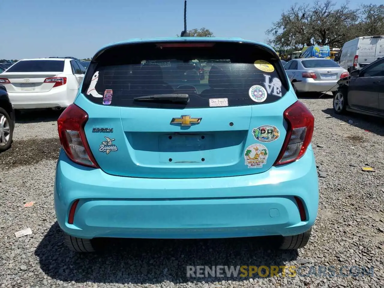 6 Photograph of a damaged car KL8CB6SA7MC709750 CHEVROLET SPARK 2021