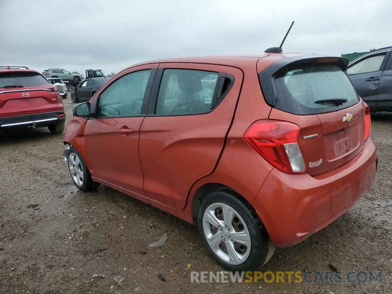 2 Photograph of a damaged car KL8CB6SA7MC712549 CHEVROLET SPARK 2021