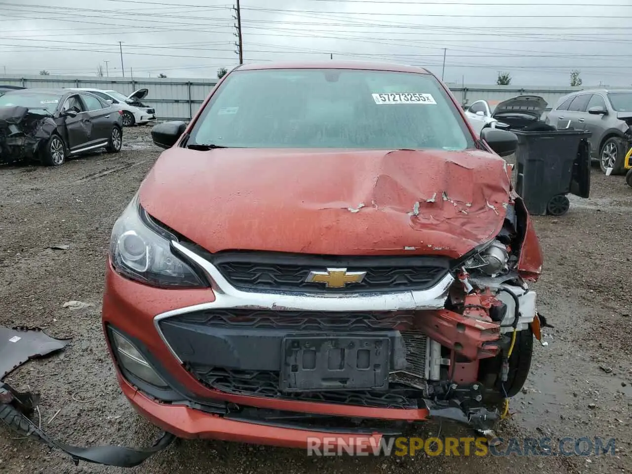 5 Photograph of a damaged car KL8CB6SA7MC712549 CHEVROLET SPARK 2021