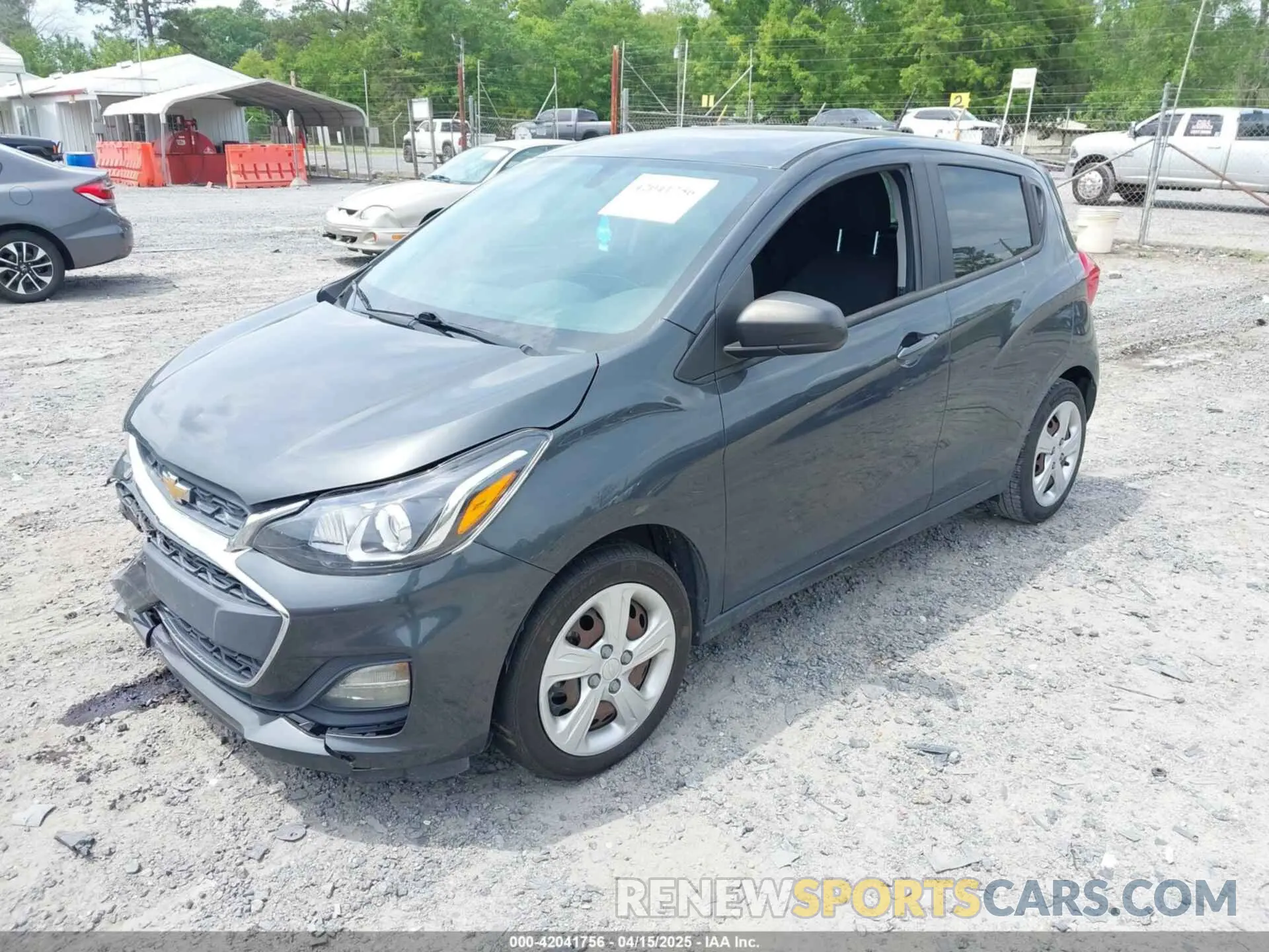 2 Photograph of a damaged car KL8CB6SA8MC227563 CHEVROLET SPARK 2021