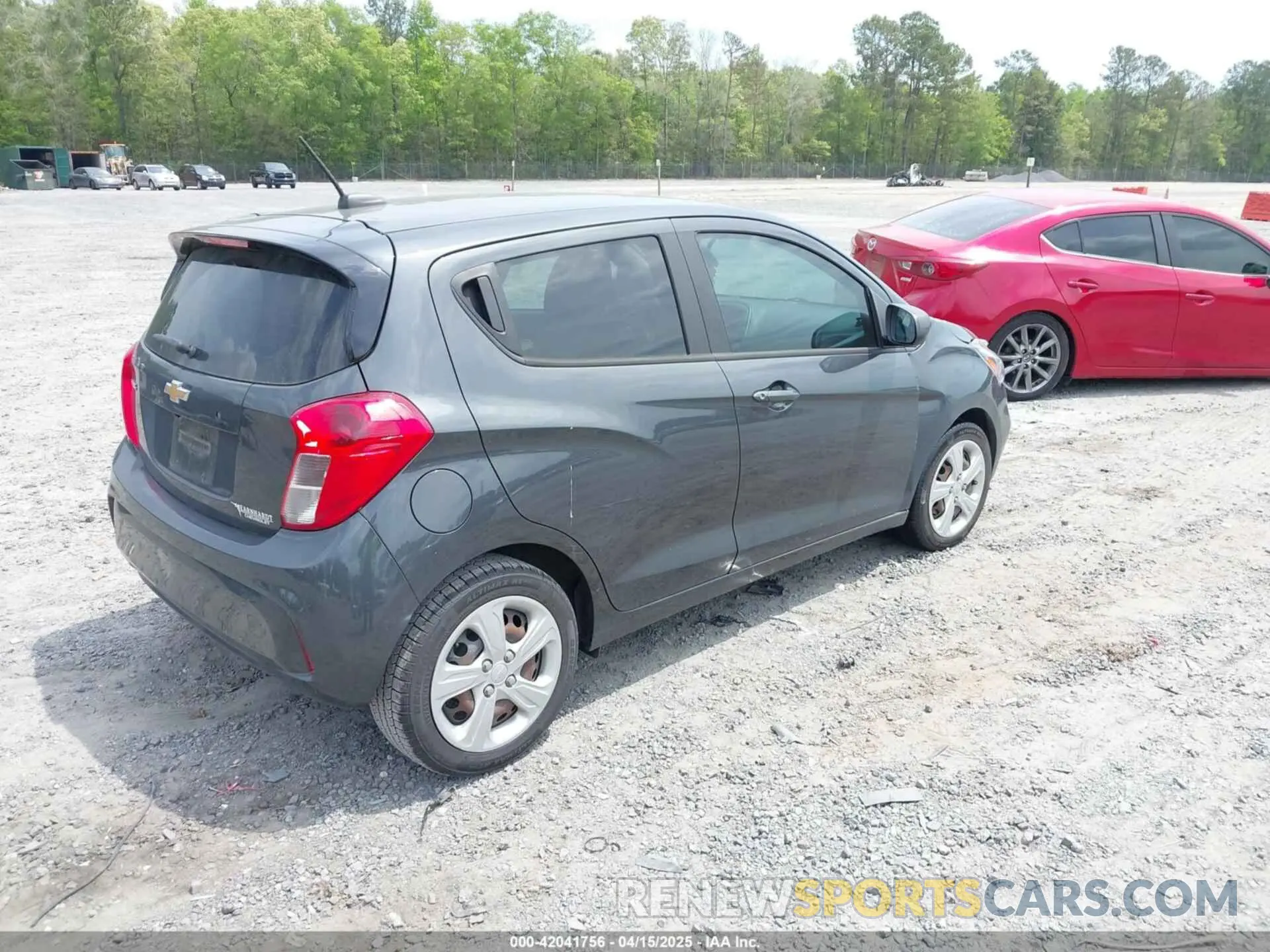 4 Photograph of a damaged car KL8CB6SA8MC227563 CHEVROLET SPARK 2021