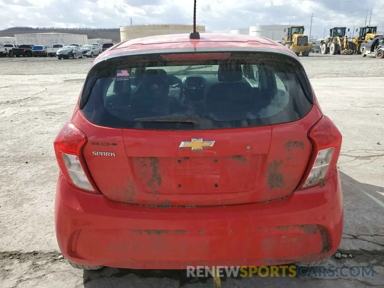 6 Photograph of a damaged car KL8CB6SA8MC702905 CHEVROLET SPARK 2021