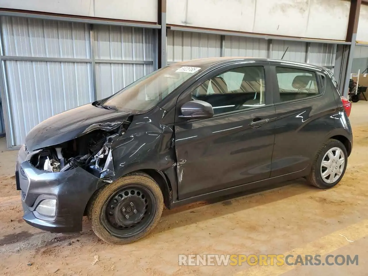 1 Photograph of a damaged car KL8CB6SA8MC708705 CHEVROLET SPARK 2021