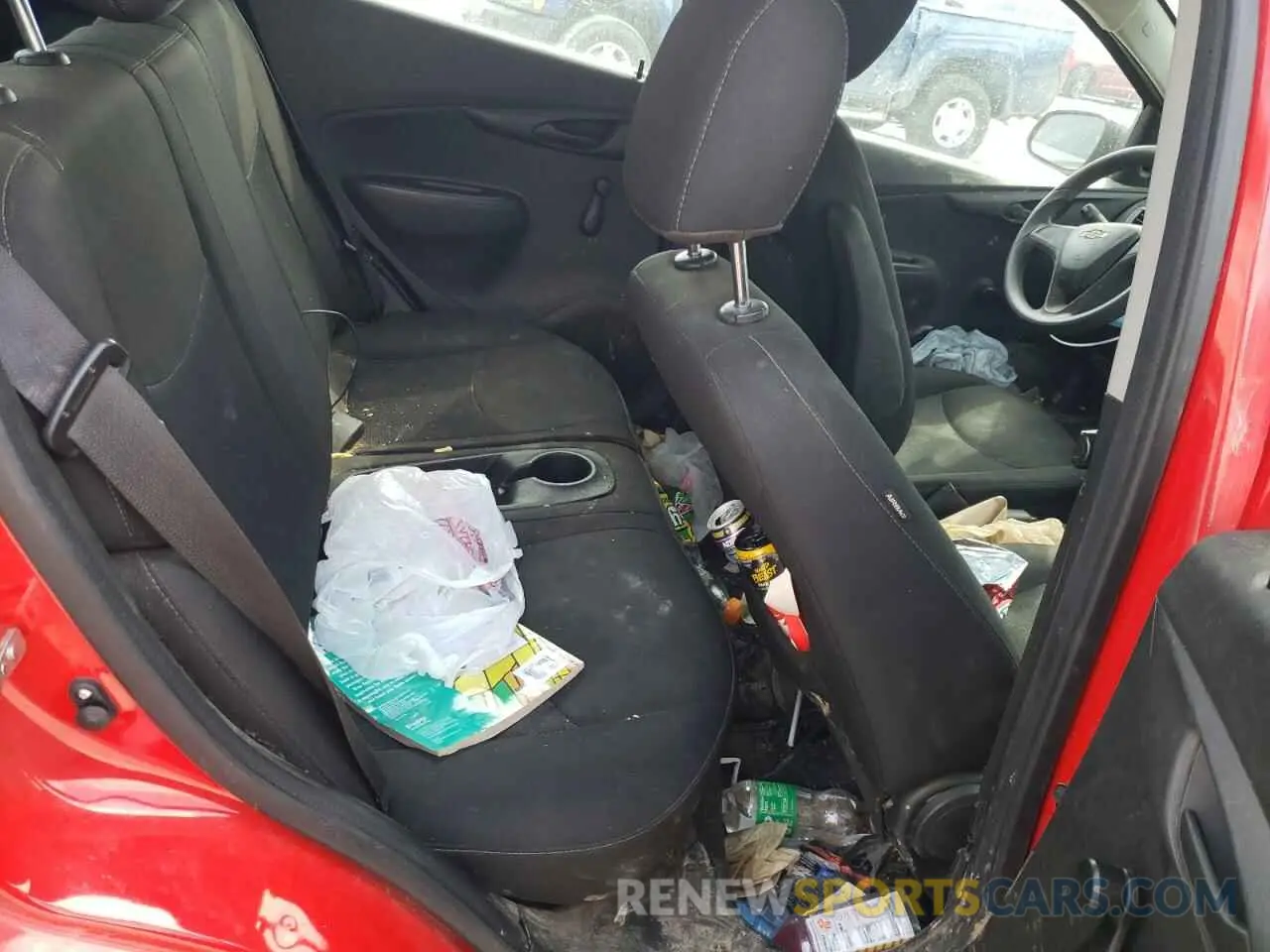 10 Photograph of a damaged car KL8CB6SA8MC711443 CHEVROLET SPARK 2021