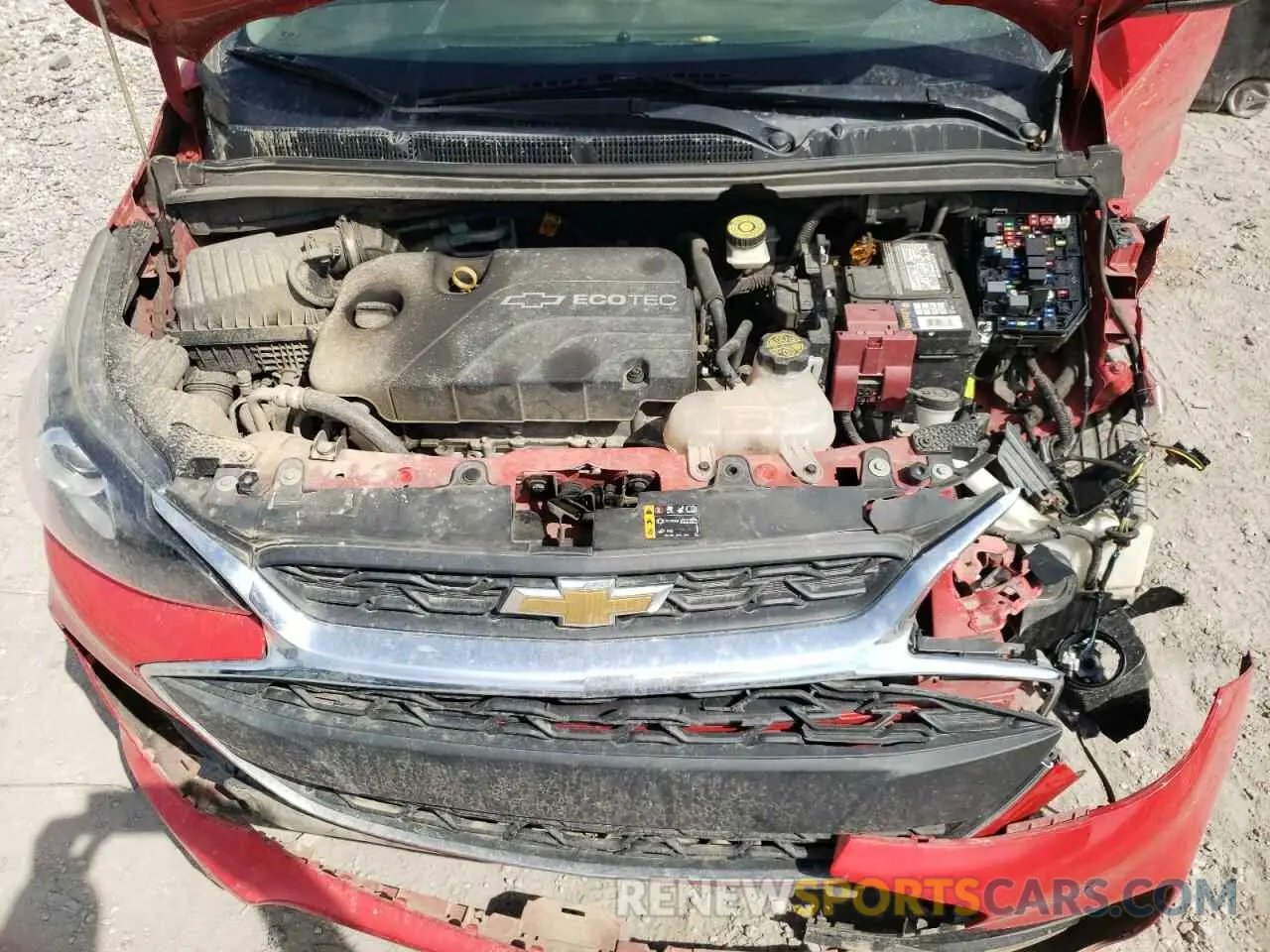 11 Photograph of a damaged car KL8CB6SA8MC711443 CHEVROLET SPARK 2021