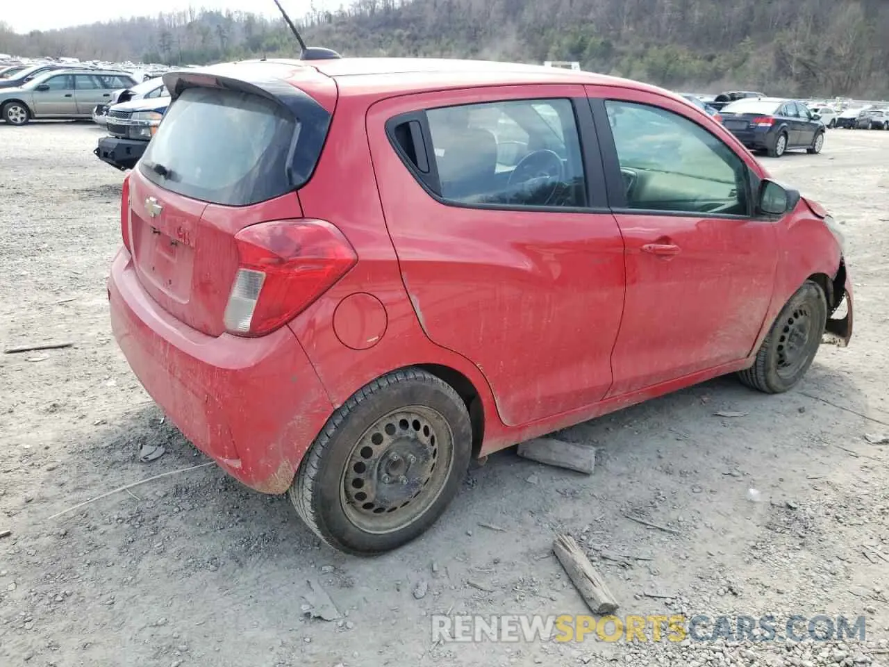 3 Photograph of a damaged car KL8CB6SA8MC711443 CHEVROLET SPARK 2021