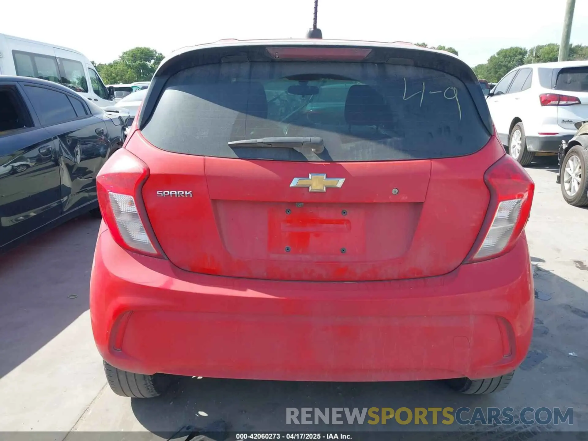 16 Photograph of a damaged car KL8CB6SA8MC739274 CHEVROLET SPARK 2021