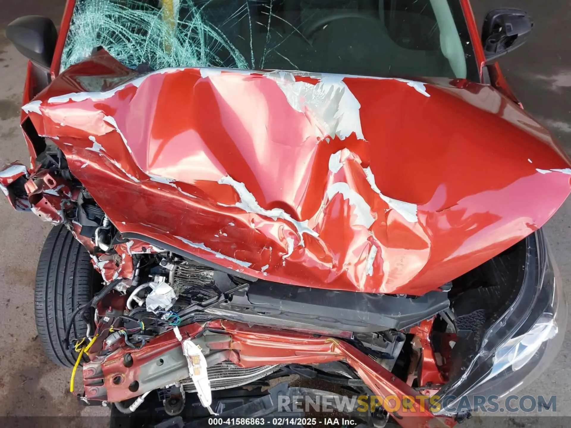 10 Photograph of a damaged car KL8CB6SA9MC711063 CHEVROLET SPARK 2021