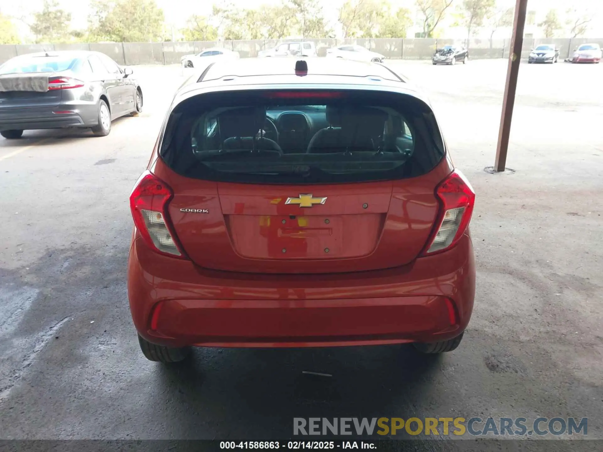 16 Photograph of a damaged car KL8CB6SA9MC711063 CHEVROLET SPARK 2021