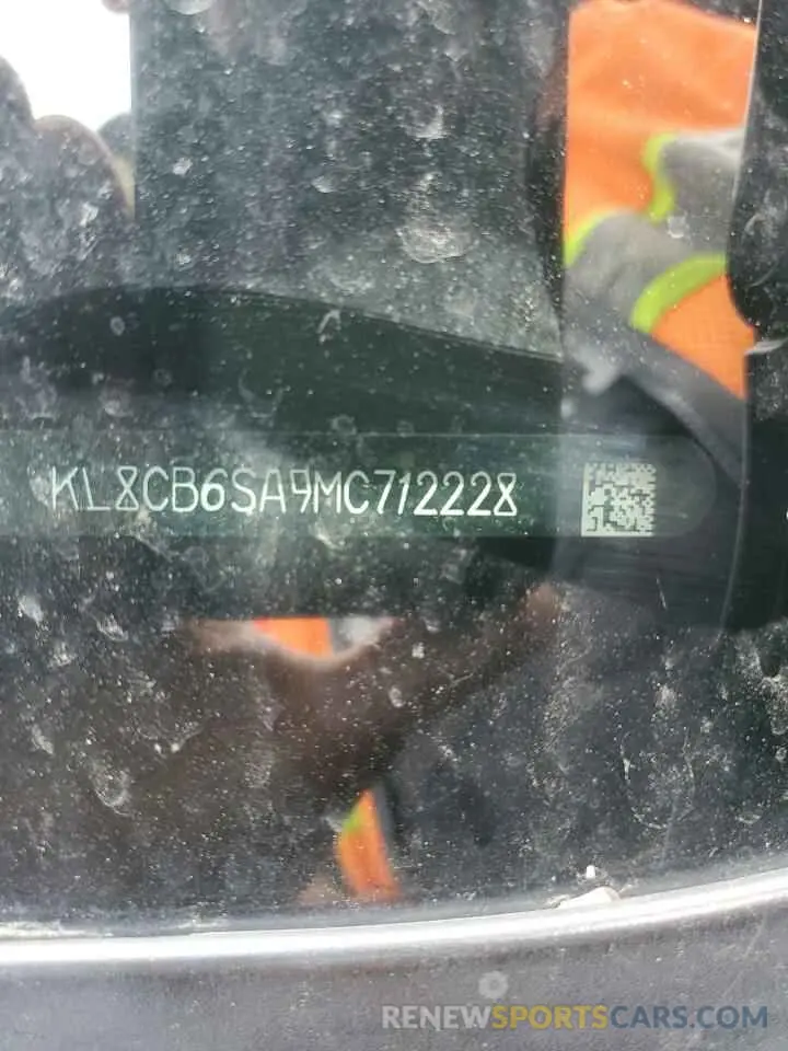 12 Photograph of a damaged car KL8CB6SA9MC712228 CHEVROLET SPARK 2021