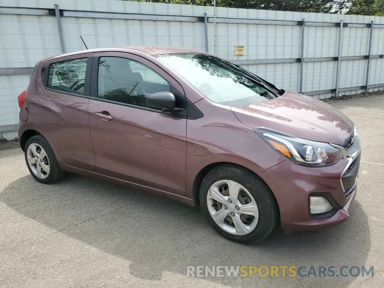 4 Photograph of a damaged car KL8CB6SA9MC712228 CHEVROLET SPARK 2021